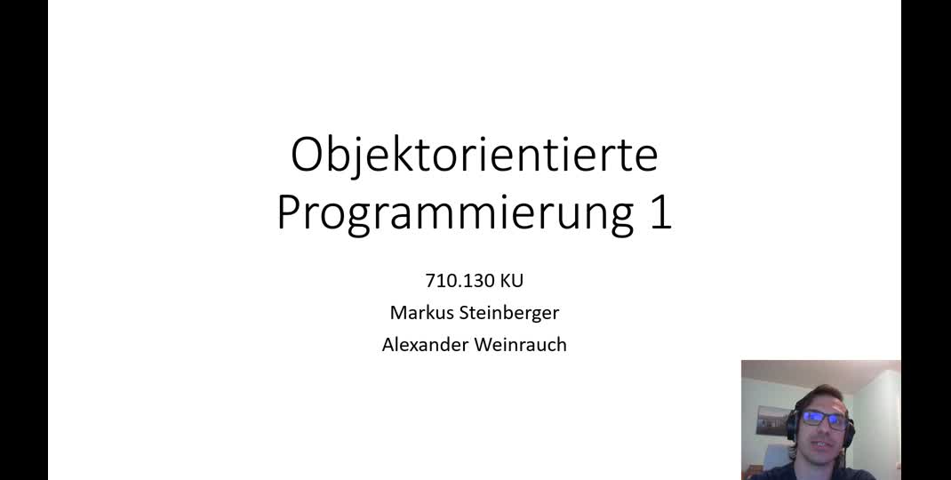 Thumbnail of Organisatorisches WS2020