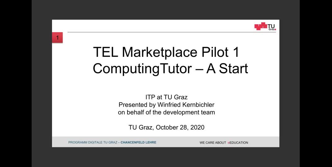 Thumbnail of ComputingTutor Screencast
