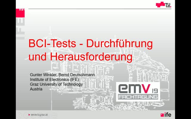 Thumbnail of BCI-Tests - Durchführung und Herausforderung