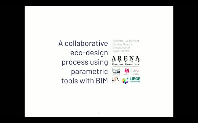 Thumbnail of Session #2: BIM + Simulation Part 2