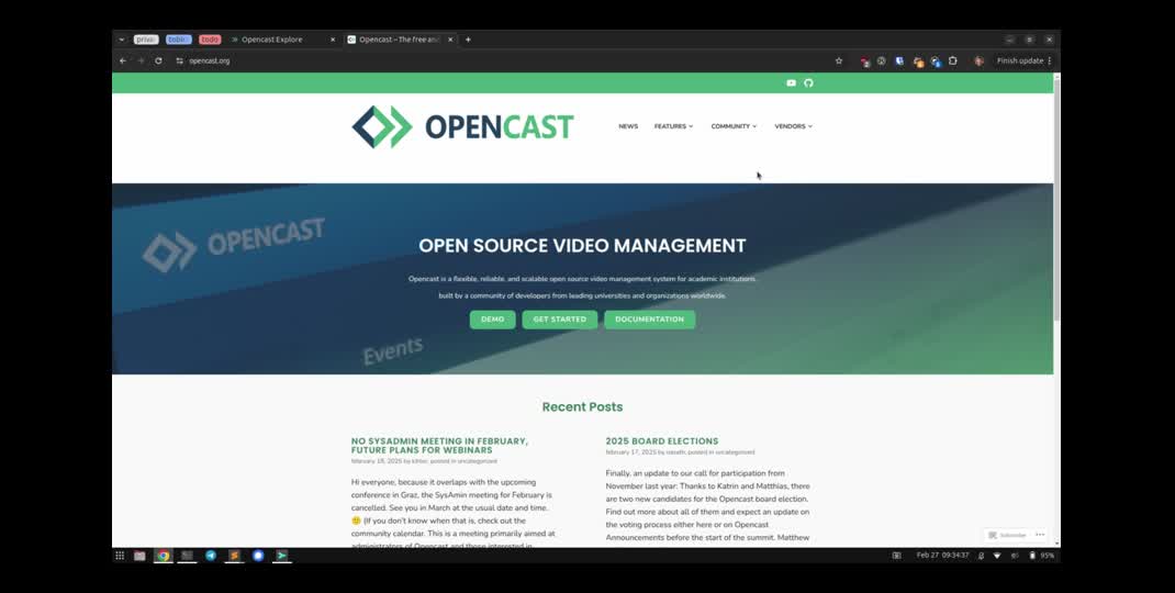 Thumbnail of First look at Opencast Explore