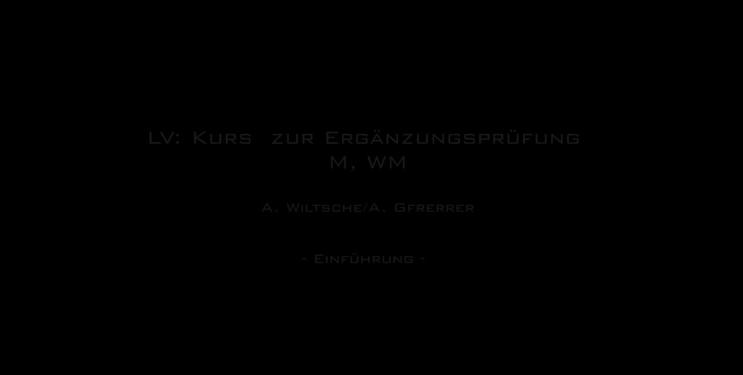 Thumbnail of #01 Kapitel 00 Einführung (Teil01)