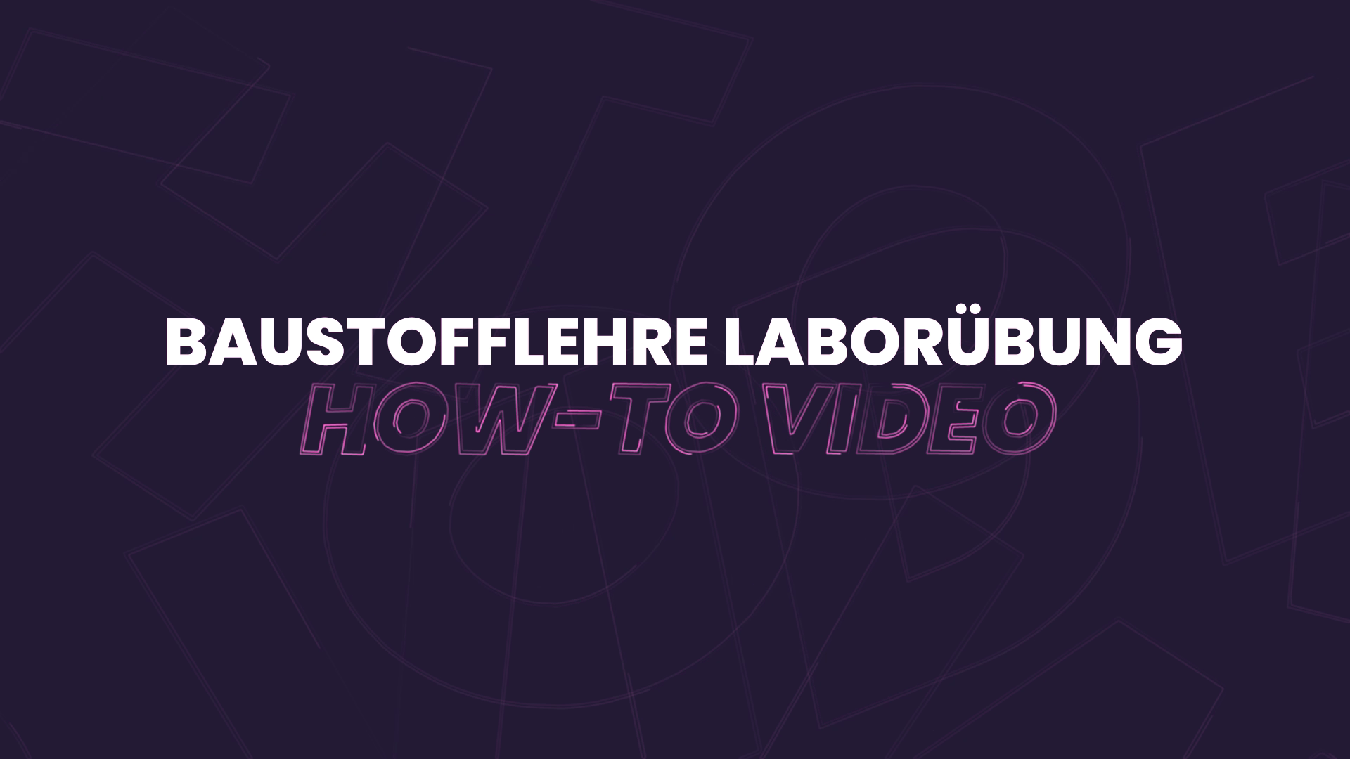 Thumbnail of Baustofflehre Laborübung SS22 - Shotcut How-To