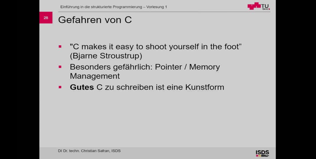 Thumbnail of Programmiersprachen und der Weg vom Code zum ausführbaren Programm