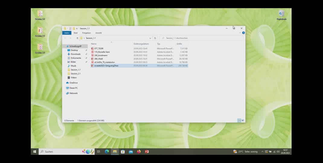 Thumbnail of Tag 1a (HS I)