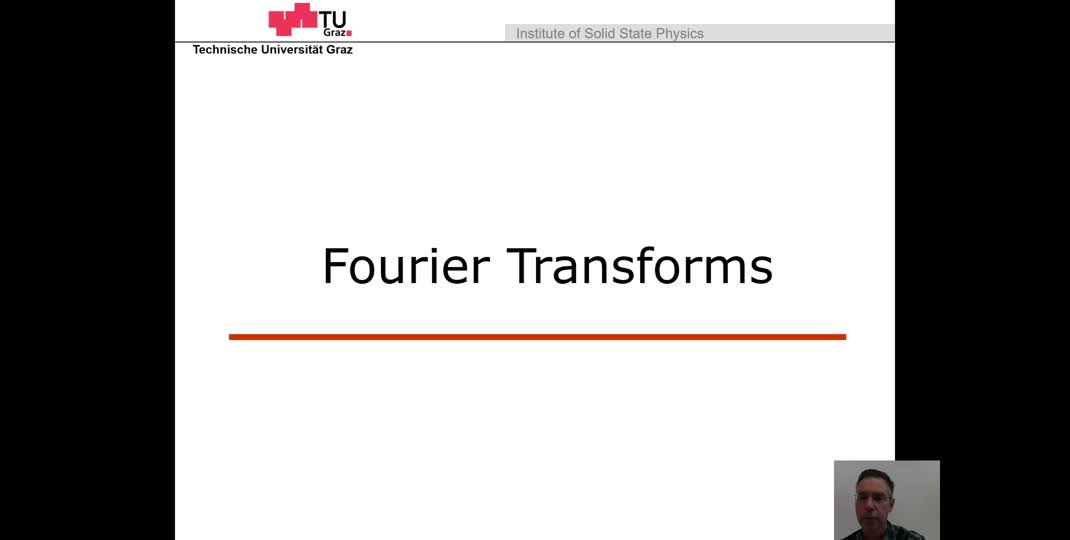 Thumbnail of Fourier transforms
