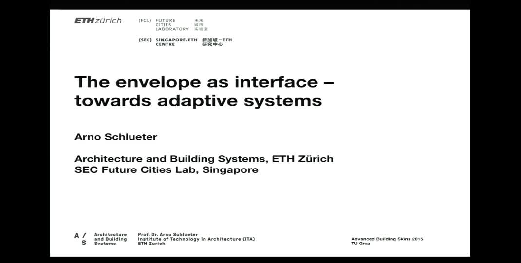 Thumbnail of Keynote #3: ETH Zürich