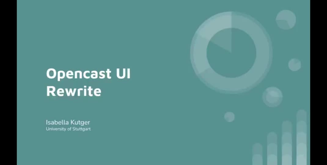 Thumbnail of Opencast UI Rewrite (Current State)