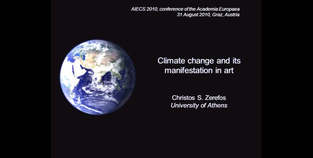 Thumbnail of Climate change and its manifestation in art