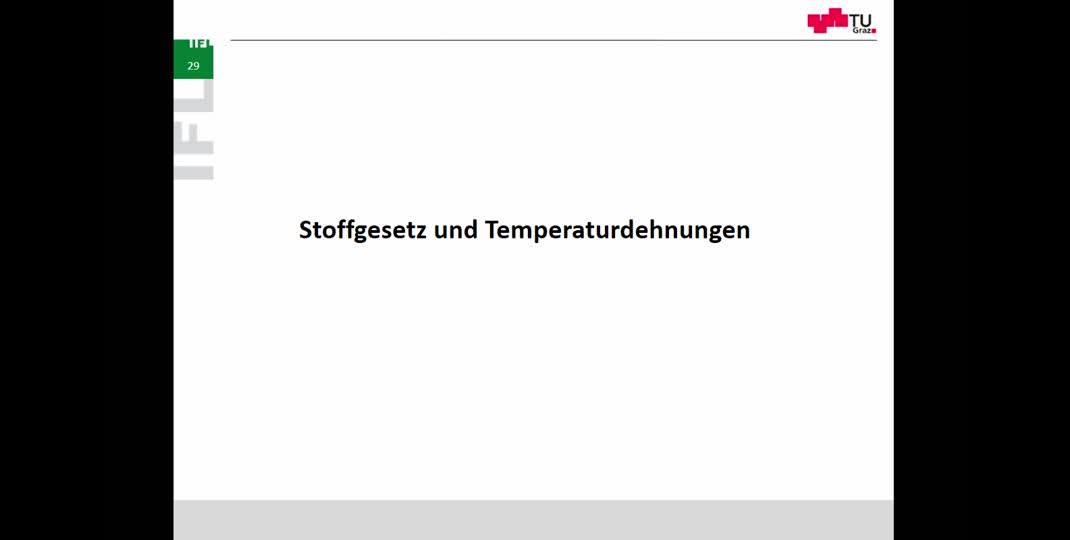 Thumbnail of 3. Vorlesung Festigkeitslehre: Stoffgesetze und Spannungstransformation