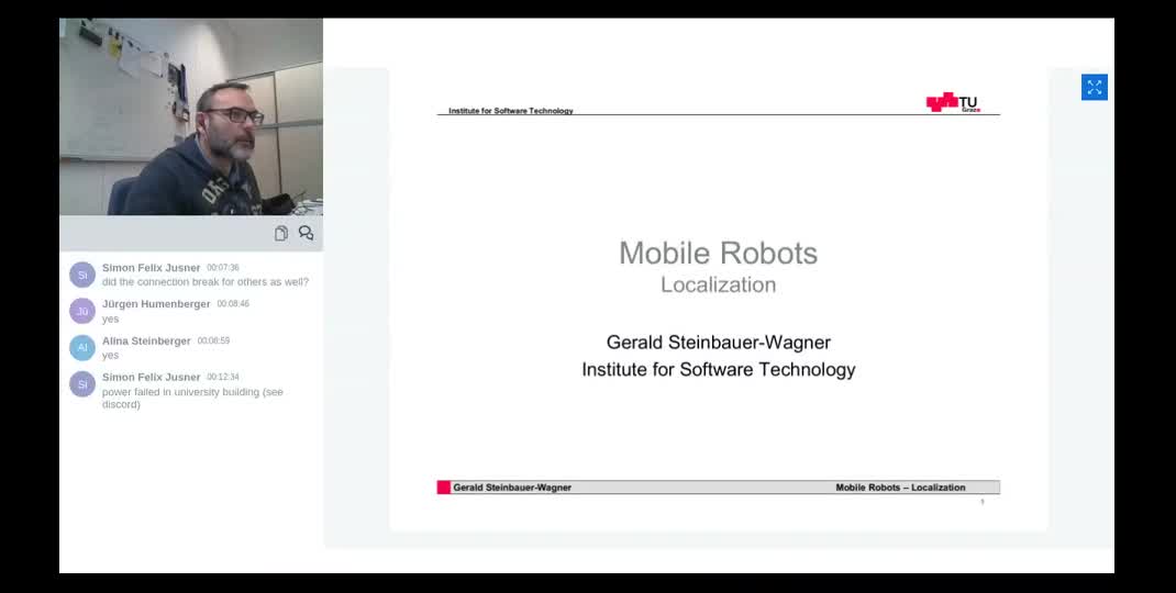 Thumbnail of Lecture Recording - Localization
