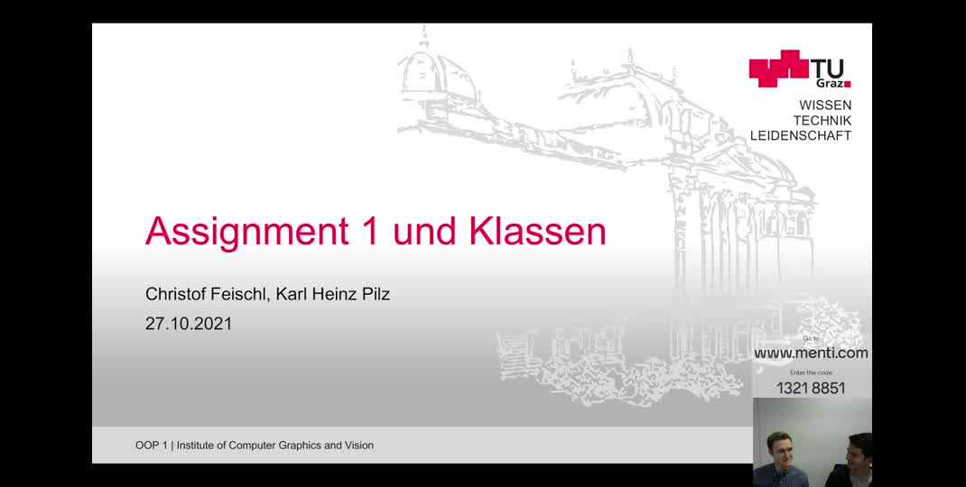 Thumbnail of [KU] Stream3, Ass1, Klassen, Vererbung