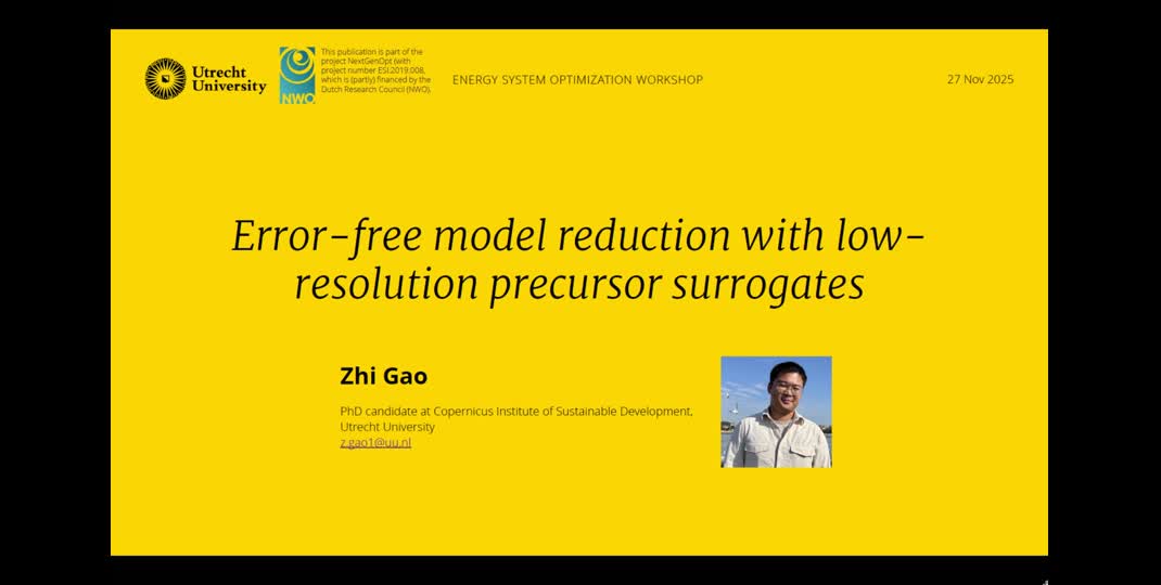 Thumbnail of Error-free model reduction with low-resolution precursor surrogates