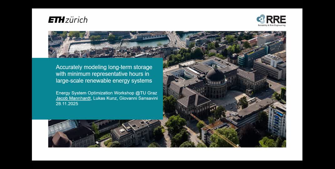 Thumbnail of Accurately modeling long-term storage with minimum representative hours in large-scale renewable energy systems