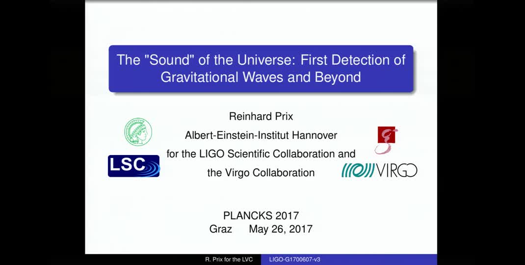 Thumbnail of The “Sound” of the Universe: First Detection of Gravitational Waves and beyond