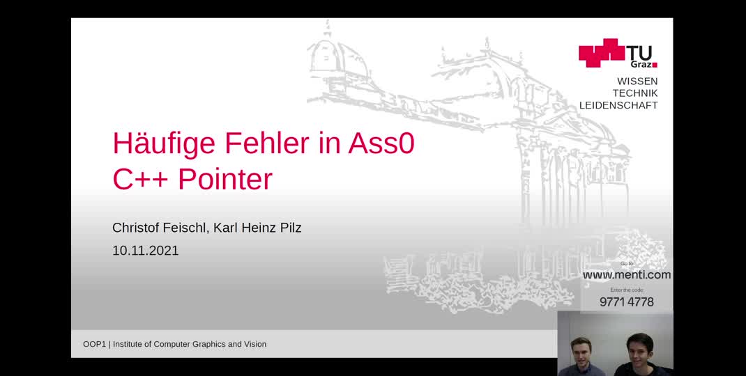 Thumbnail of [KU] Stream 5, Ass0 common errors, Smart Pointer