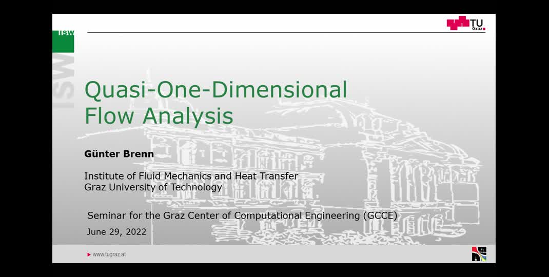 Thumbnail of GCCE Seminar: Quasi-One-Dimnesional Flow Analysis