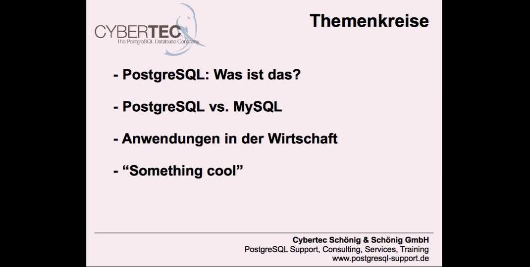 Thumbnail of PostgreSQL