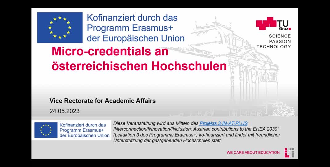 Thumbnail of Diskussionsplattform: Welchen Mehrwert können Microcredentials an Hochschulen schaffen?