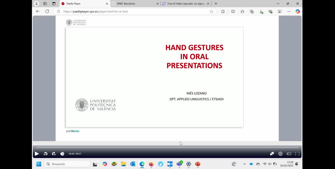Thumbnail of Advances in Paella Player + IA