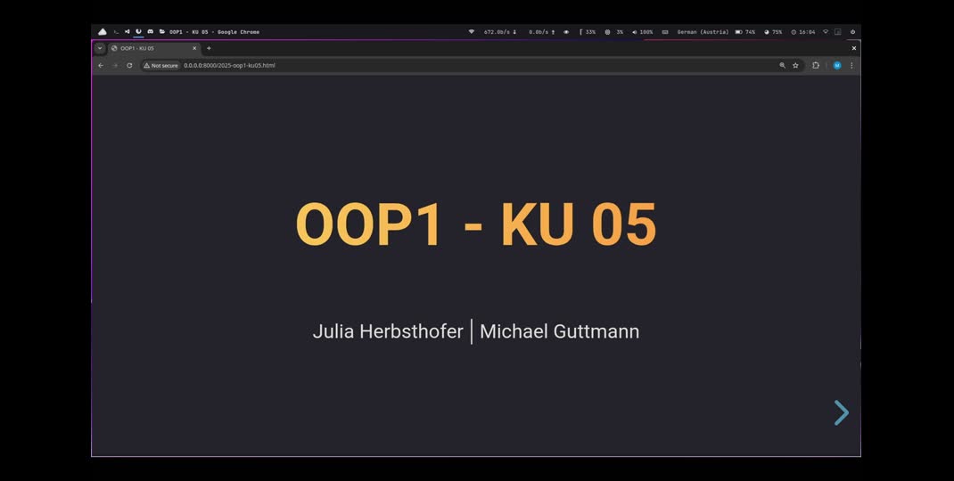 Thumbnail of OOP1 Practicals 05 - Exceptions, std::optional