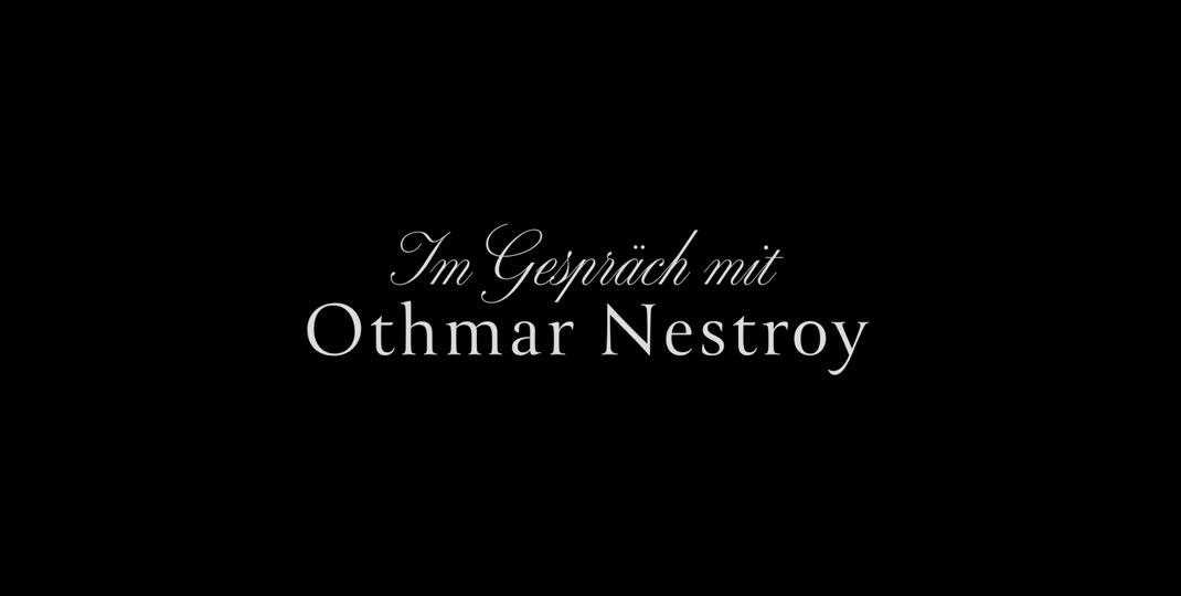 Thumbnail of Nestroy im Gespräch - Video 9
