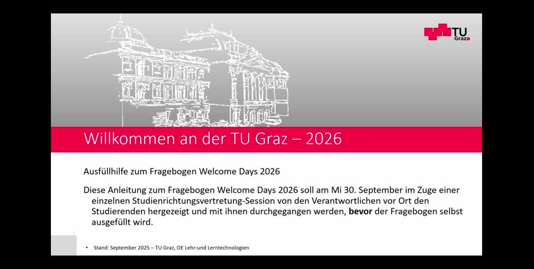 Thumbnail of Welcome Days 2026 - Day 2 - Biomedical Engineering