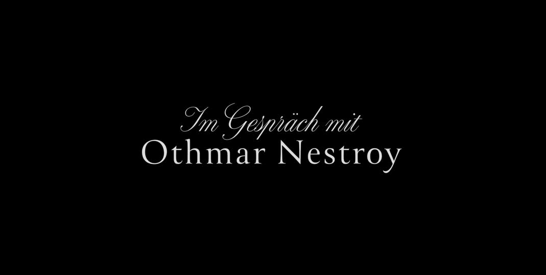 Thumbnail of Nestroy im Gespräch - Video 3