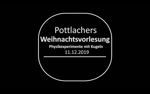 Thumbnail of Weihnachtsvorlesung 2019