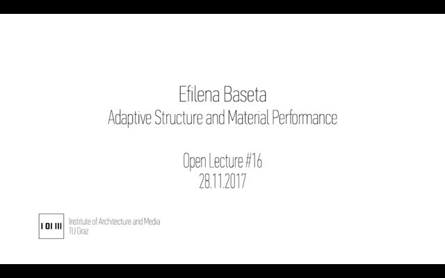 Thumbnail of #16 Adaptive Structure and Material Performance