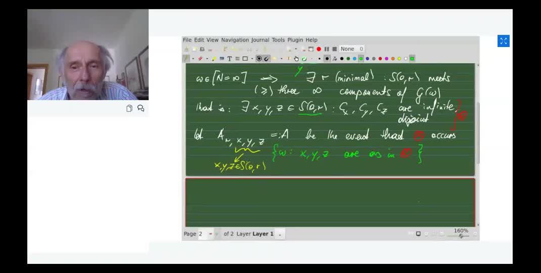 Thumbnail of Lecture 13b: Infinite clusters - one versus infinitely many