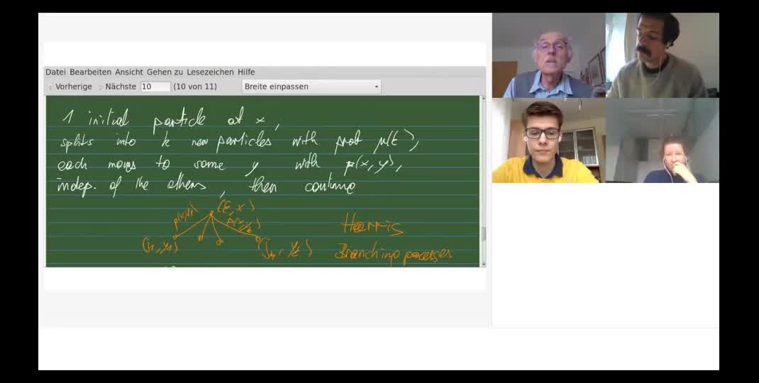 Thumbnail of Lecture 2: Branching Markov Chains