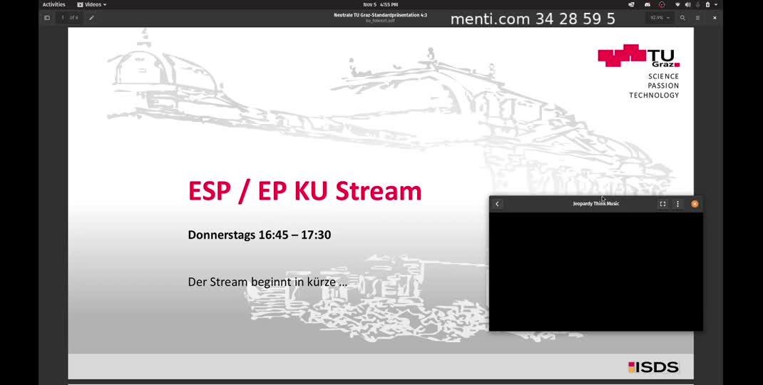 Thumbnail of Stream-Aufzeichnung 5. KU