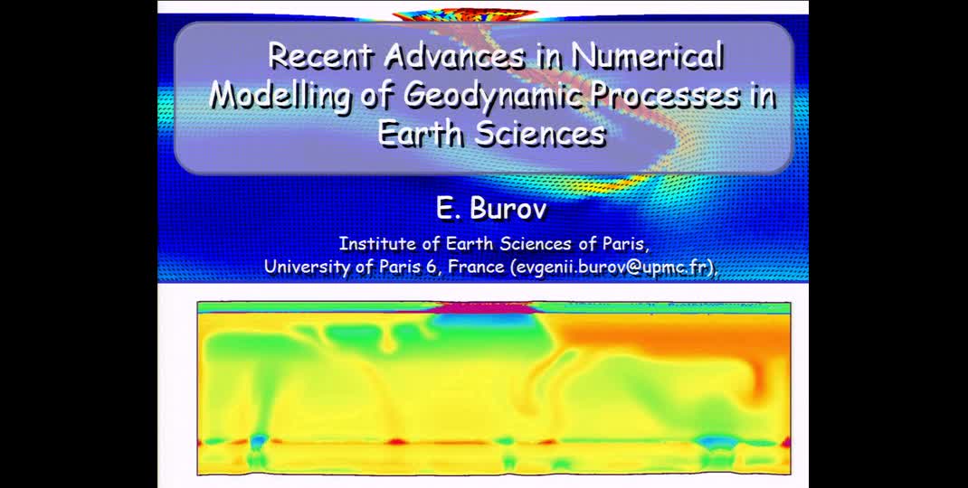 Thumbnail of Recent Advances in numerical Modelling of Geodynamic Processes