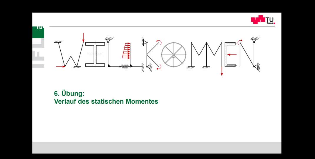 Thumbnail of 6. Übung Festigkeitslehre: Verlauf des statischen Momentes