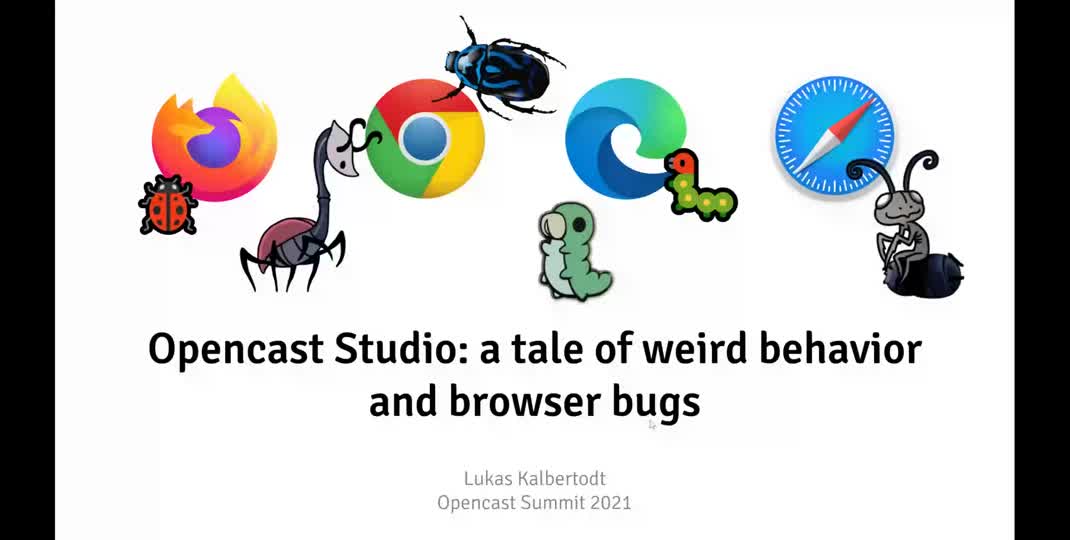 Thumbnail of Opencast Studio: a tale of weird behavior and buggy browsers