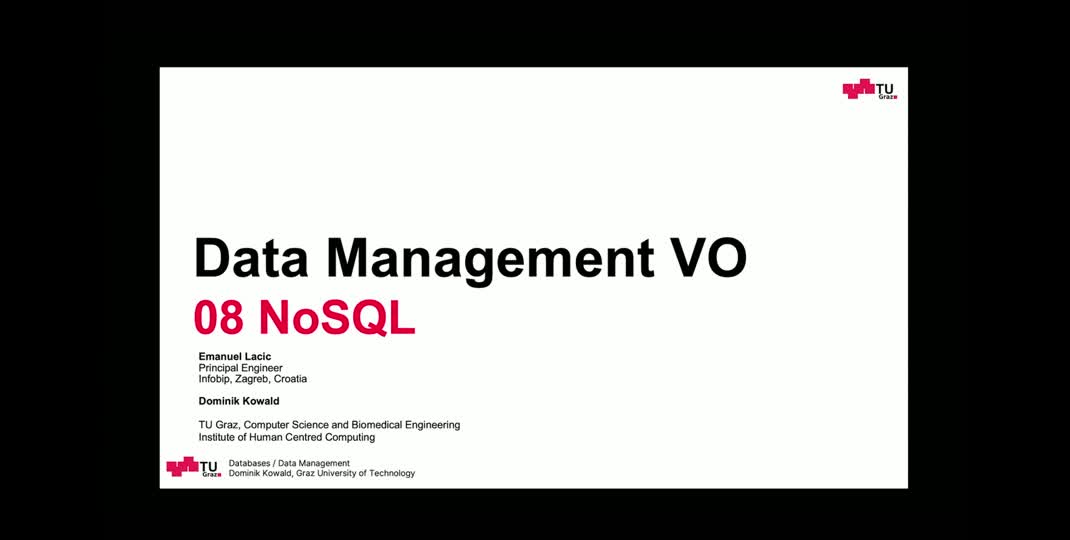 Thumbnail of # 08 - NoSQL