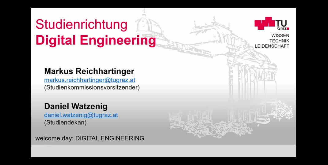 Thumbnail of Welcome Days 2026 - Day 2 - Digital Engineering