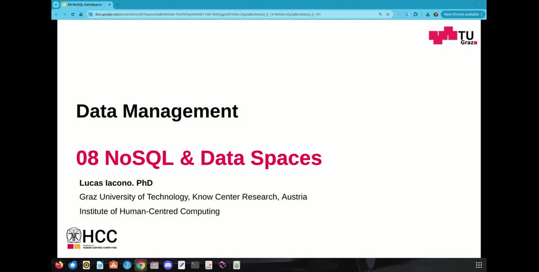 Thumbnail of #08-NoSQL-DataSpaces