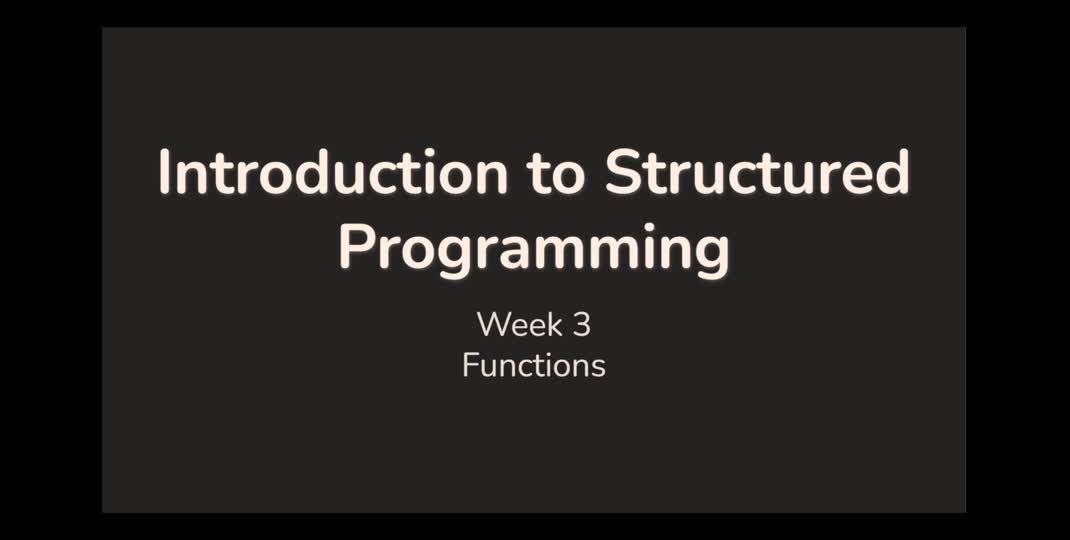 Thumbnail of ISP - Lecture 03 - Functions
