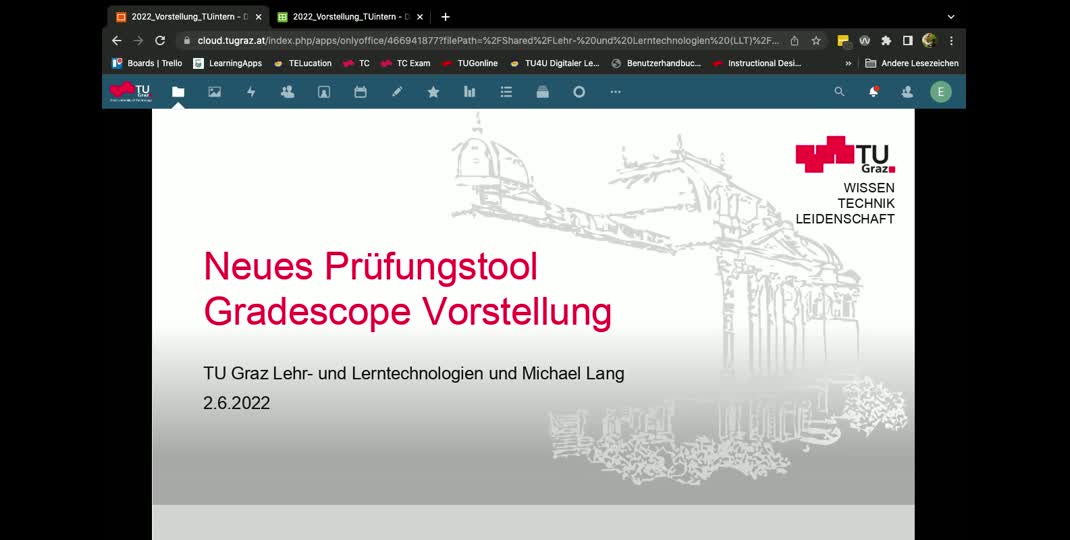 Thumbnail of Neues Prüfungstool - Gradescope Vorstellung