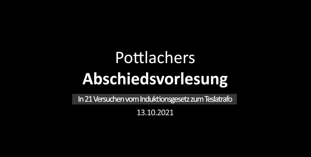 Thumbnail of Pottlachers Abschiedsvorlesung
