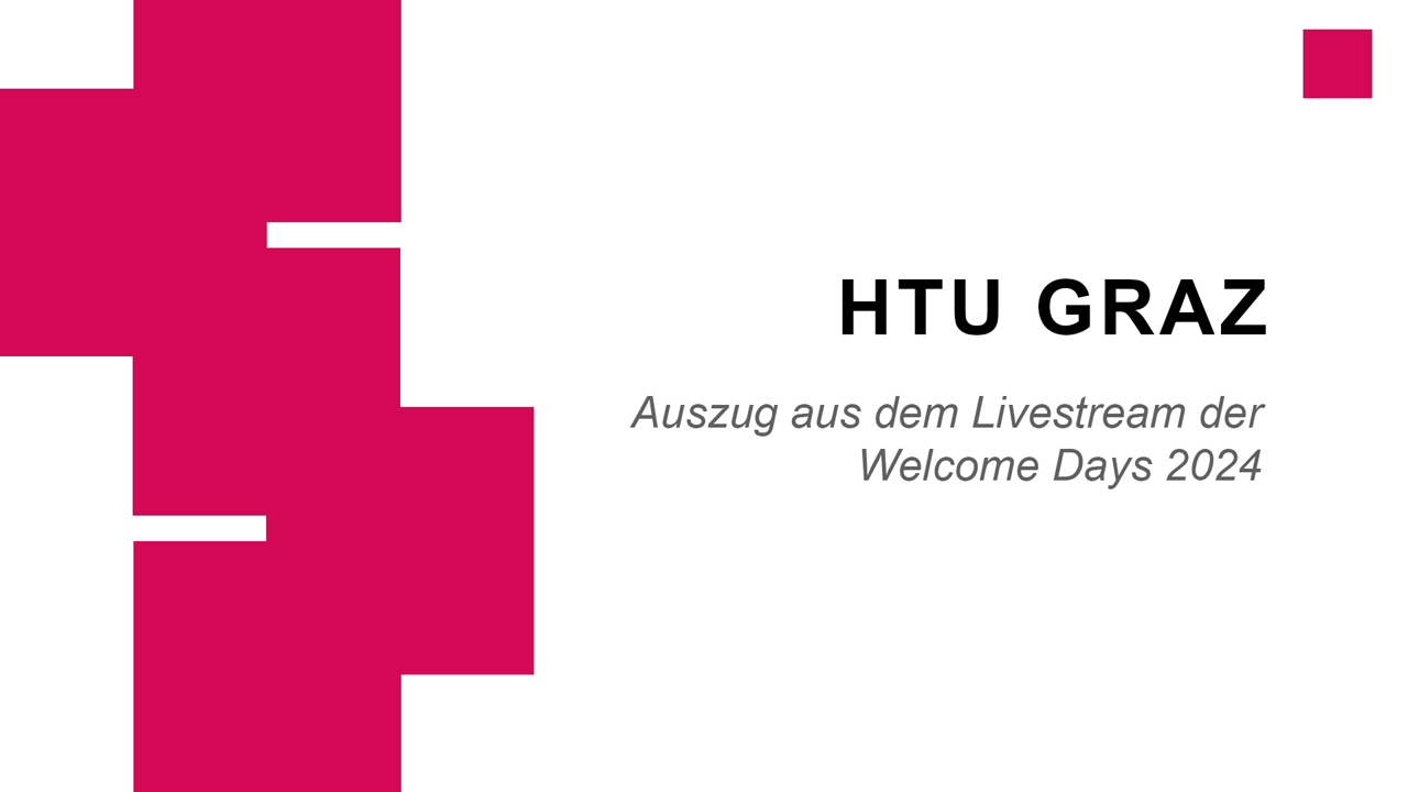 Thumbnail of Welcome Days - HTU Graz