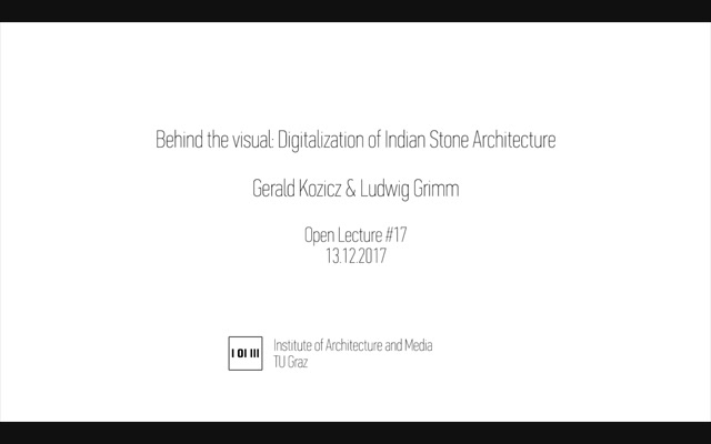 Thumbnail of #17 Behind the visual: Digitalization of Indian Stone Architecture