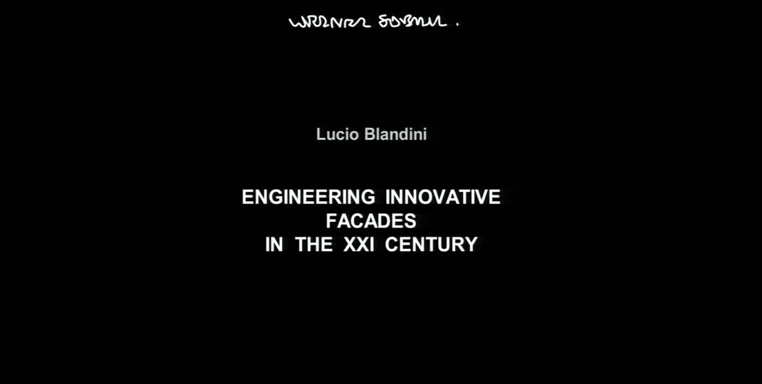 Thumbnail of Keynote #8: Werner Sobek Stuttgart