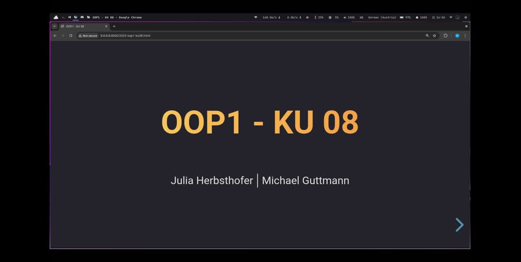 Thumbnail of OOP1 Practicals 08 - Advanced Topics in C++
