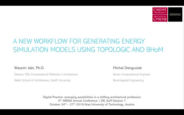 Thumbnail of Session #2: BIM + Simulation Part 1