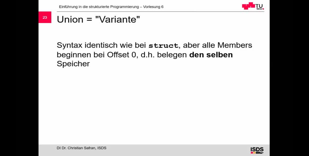 Thumbnail of union und Byte Order